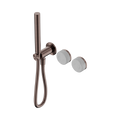 SERENITY PROGRESSIVE SHOWER SYSTEM WITH CARRARA HANDLE AND SLIM SHOWER BRUSHED BRONZE