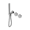 SERENITY PROGRESSIVE SHOWER SYSTEM WITH CARRARA HANDLE AND SLIM SHOWER CHROME
