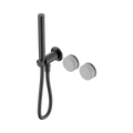 SERENITY PROGRESSIVE SHOWER SYSTEM WITH CARRARA HANDLE AND SLIM SHOWER GUN METAL
