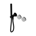 SERENITY PROGRESSIVE SHOWER SYSTEM WITH CARRARA HANDLE AND SLIM SHOWER MATTE BLACK