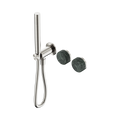 SERENITY PROGRESSIVE SHOWER SYSTEM WITH VERDE ALPI HANDLE AND SLIM SHOWER BRUSHED NICKEL