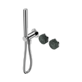 SERENITY PROGRESSIVE SHOWER SYSTEM WITH VERDE ALPI HANDLE AND SLIM SHOWER CHROME