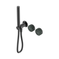 SERENITY PROGRESSIVE SHOWER SYSTEM WITH VERDE ALPI HANDLE AND SLIM SHOWER GUN METAL