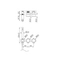 Serenity Progressive Shower System With Metal Handle And Slim Shower Tumbled Antique Brass
