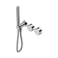 SERENITY PROGRESSIVE SHOWER SYSTEM WITH METAL HANDLE AND SLIM SHOWER CHROME