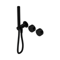 SERENITY PROGRESSIVE SHOWER SYSTEM WITH METAL HANDLE AND SLIM SHOWER MATTE BLACK