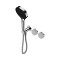 SERENITY PROGRESSIVE SHOWER SYSTEM WITH CARRARA HANDLE AND SERENITY HAND SHOWER CHROME