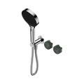SERENITY PROGRESSIVE SHOWER SYSTEM WITH VERDE ALPI HANDLE AND SERENITY HAND SHOWER CHROME