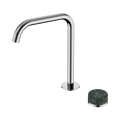 SERENITY PROGRESSIVE BATH/KITCHEN MIXER EDGE SPOUT WITH VERDE ALPI HANDLE CHROME