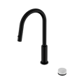 SERENITY PROGRESSIVE PULL OUT KITCHEN SET WITH CARRARA HANDLE MATTE BLACK