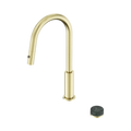 SERENITY PROGRESSIVE PULL OUT KITCHEN SET WITH VERDE ALPI HANDLE BRUSHED GOLD