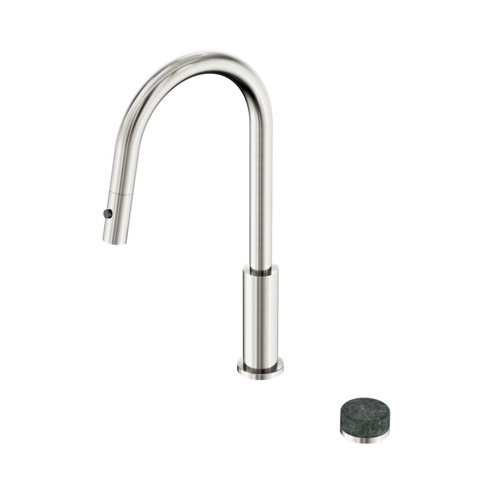 SERENITY PROGRESSIVE PULL OUT KITCHEN SET WITH VERDE ALPI HANDLE BRUSHED NICKEL