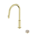 SERENITY PROGRESSIVE PULL OUT KITCHEN SET WITH ROME TRAVERTINE HANDLE BRUSHED GOLD