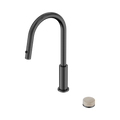 SERENITY PROGRESSIVE PULL OUT KITCHEN SET WITH ROME TRAVERTINE HANDLE GUN METAL
