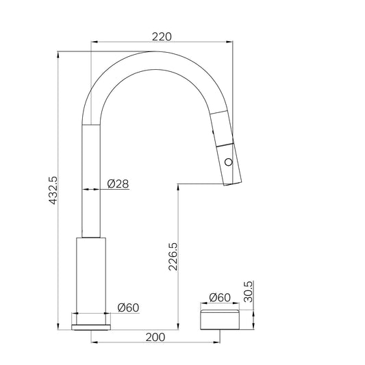 SERENITY PROGRESSIVE PULL OUT KITCHEN SET WITH METAL HANDLE BRUSHED NICKEL