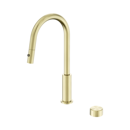 SERENITY PROGRESSIVE PULL OUT KITCHEN SET WITH METAL HANDLE BRUSHED GOLD