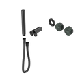 SERENITY PROGRESSIVE SHOWER SYSTEM WITH VERDE ALPI HANDLE AND SLIM SHOWER TRIM KIT ONLY GUN METAL