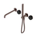 SERENITY PROGRESSIVE SHOWER SYSTEM WITH SPOUT WITH MARQUINA BRUSHED BRONZE
