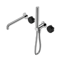 SERENITY PROGRESSIVE SHOWER SYSTEM WITH SPOUT WITH MARQUINA CHROME