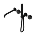 SERENITY PROGRESSIVE SHOWER SYSTEM WITH SPOUT WITH MARQUINA MATTE BLACK