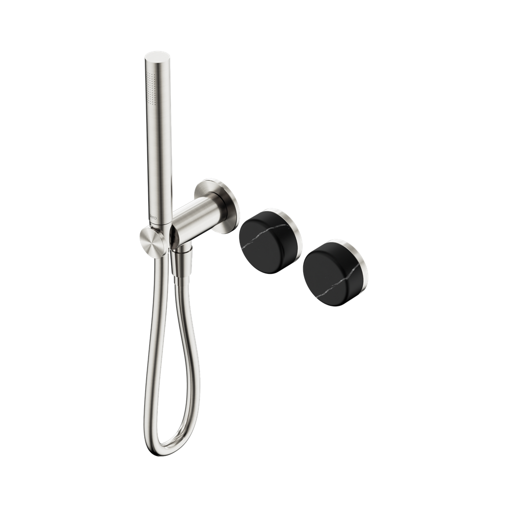 SERENITY PROGRESSIVE SHOWER SYSTEM WITH MARQUINA BRUSHED NICKEL