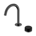 SERENITY PROGRESSIVE BASIN MIXER ARC SPOUT WITH MARQUINA GUN METAL