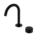 SERENITY PROGRESSIVE BASIN MIXER ARC SPOUT WITH MARQUINA MATTE BLACK