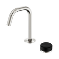 SERENITY PROGRESSIVE BASIN MIXER EDGE SPOUT WITH MARQUINA BRUSHED NICKEL