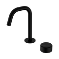 SERENITY PROGRESSIVE BASIN MIXER EDGE SPOUT WITH MARQUINA MATTE BLACK