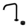 SERENITY PROGRESSIVE BATH/KITCHEN MIXER EDGE SPOUT WITH MARQUINA MATTE BLACK