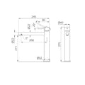 Dolce II Tall Basin Mixer