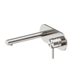 DOLCE II WALL BASIN/BATH MIXER BRUSHED NICKEL