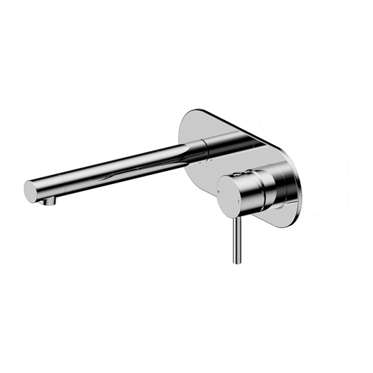DOLCE II WALL BASIN/BATH MIXER CHROME