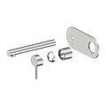 DOLCE II WALL BASIN/BATH MIXER TRIM KITS ONLY BRUSHED NICKEL