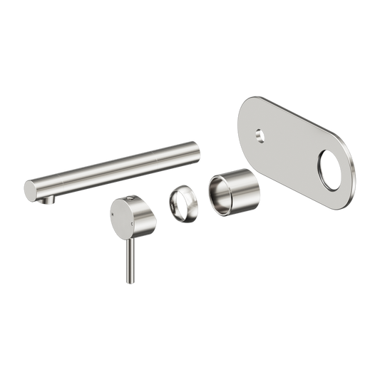 DOLCE II WALL BASIN/BATH MIXER TRIM KITS ONLY BRUSHED NICKEL