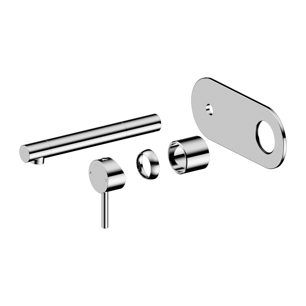 DOLCE II WALL BASIN/BATH MIXER TRIM KITS ONLY CHROME