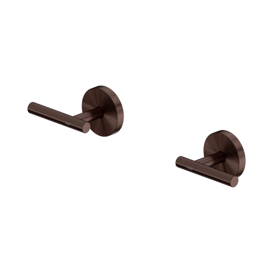 Mecca Lever Wall Top Assemblies Rome Bronze