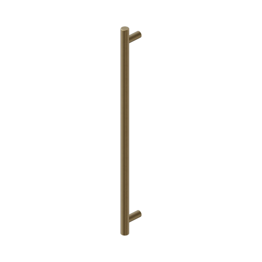 Mecca Pull Handle 130/200/330mm Tumbled Antique Brass