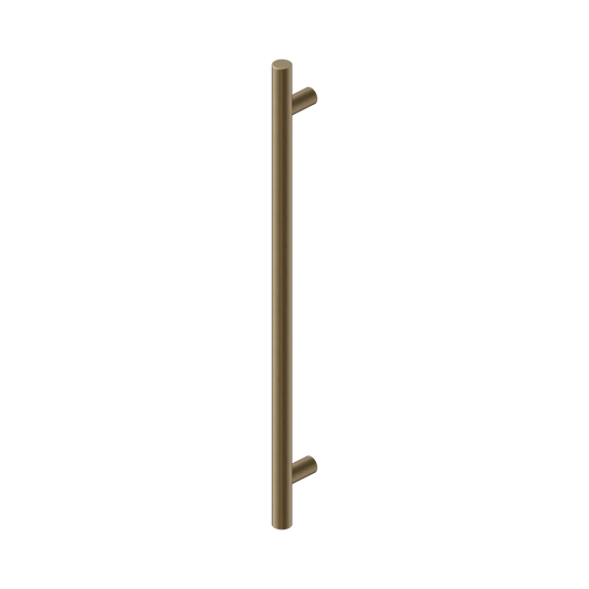 Mecca Appliance Pull 520mm Tumbled Antique Brass