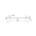 Mecca Appliance Pull 520mm Tumbled Antique Brass