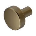 Mecca Cabinet Knob – Ø26 Tumbled Antique Brass