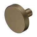 Mecca Cabinet Knob – Ø36 Tumbled Antique Brass
