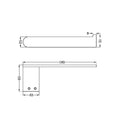 BIANCA TOILET ROLL HOLDER CHROME