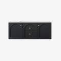Chester Federation wall hung PVC Cabinet Matte Black