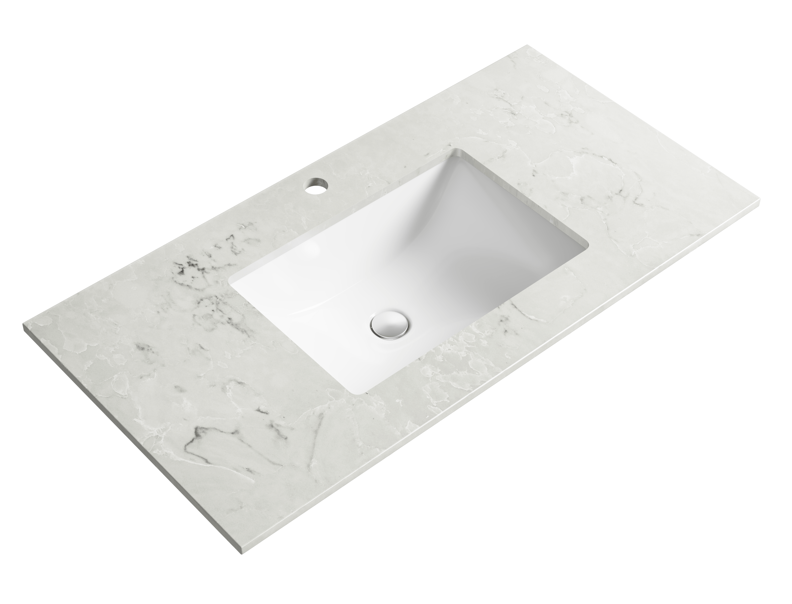 Alpine Stone Top With Undermount Basin