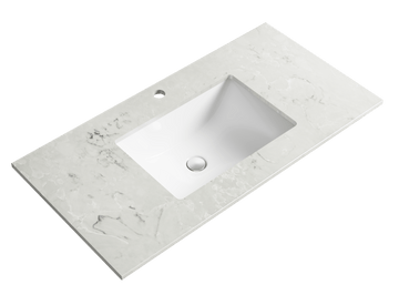 Alpine Stone Top With Undermount Basin