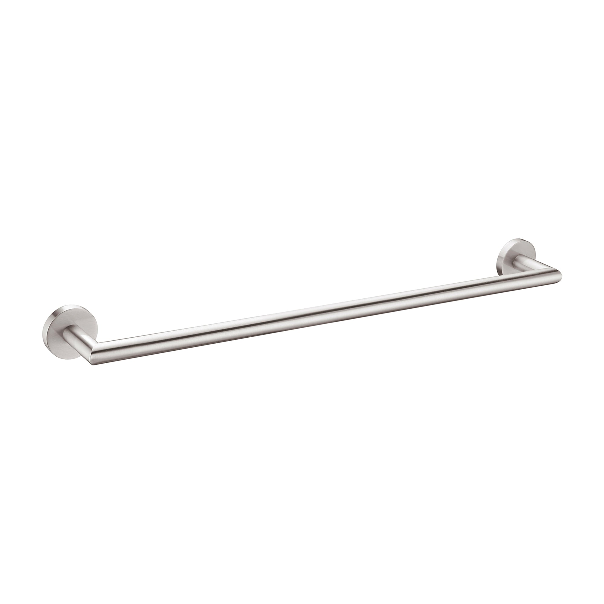 DOLCE SINGLE TOWEL RAIL 700MM BRUSHED NICKEL