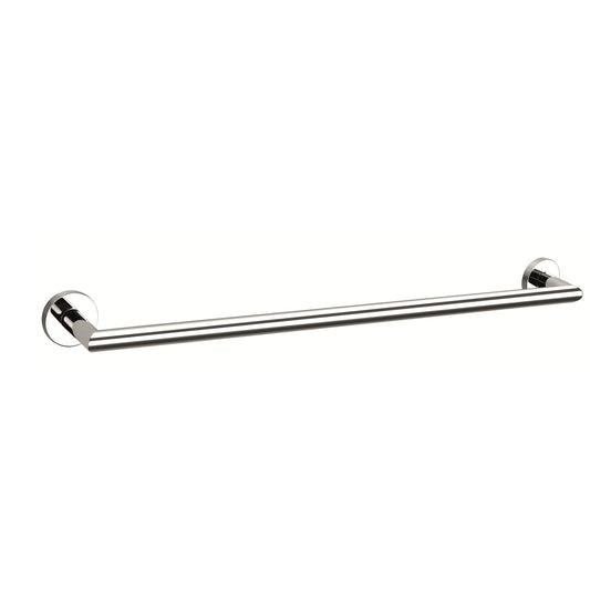 DOLCE SINGLE TOWEL RAIL 700/900MM CHROME