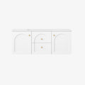 Chester Federation wall hung PVC Cabinet Matte White