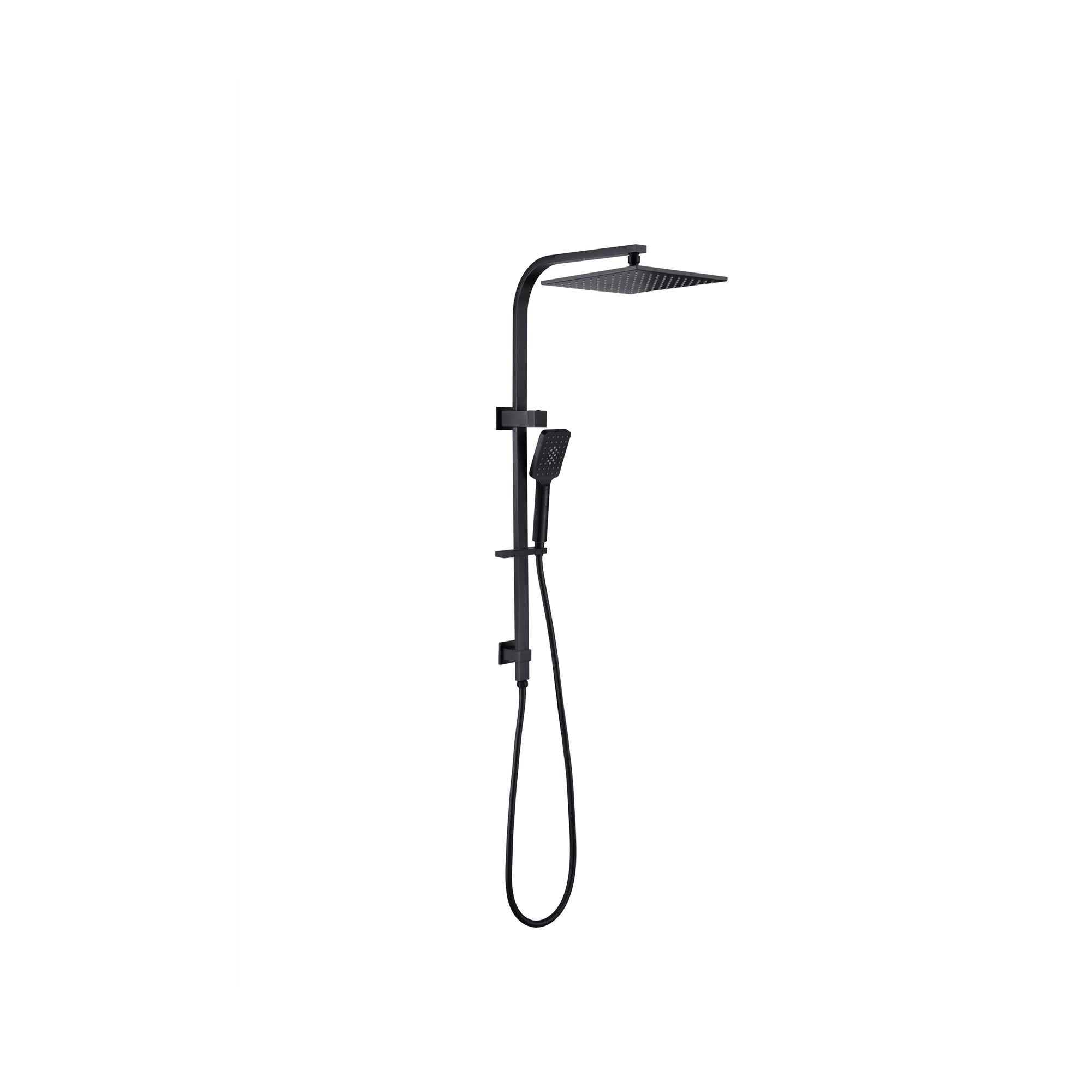 CELIA TWIN SHOWER MATTE BLACK